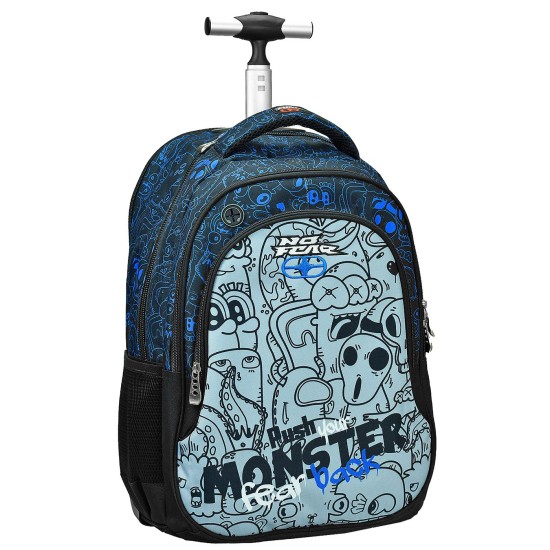 Τρόλευ Τσάντα  no Fear Monster 53x37x28cm Gim 348-16074