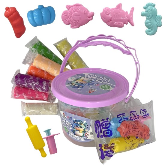 Ζυμαράκια σε Κουβαδάκι με Καλούπια 320gr net JustNote 703555