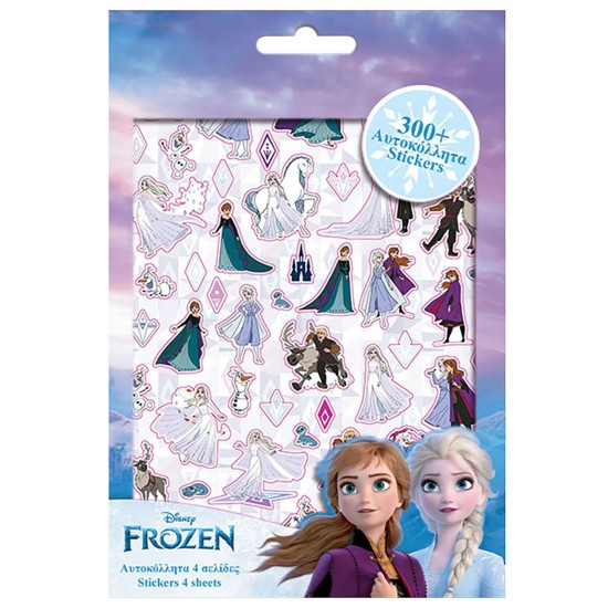 Μπλοκ με 300 αυτοκόλλητα frozen 21,5x14,5cm Disney Μπλοκ με 300 αυτοκόλλητα frozen 21,5x14,5cm Disney