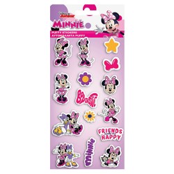Αυτοκόλλητα puffy minnie 22x10cm Disney 000562871
