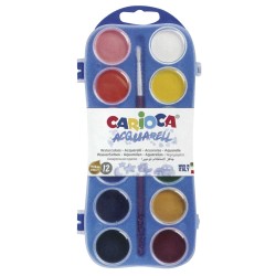 Νερομπογιά 12χρωματα carioca  Carioca 42400