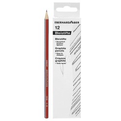 Μολύβι ριγέ no2=β πακ=12τεμ Νο:2=B Faber 5116-01