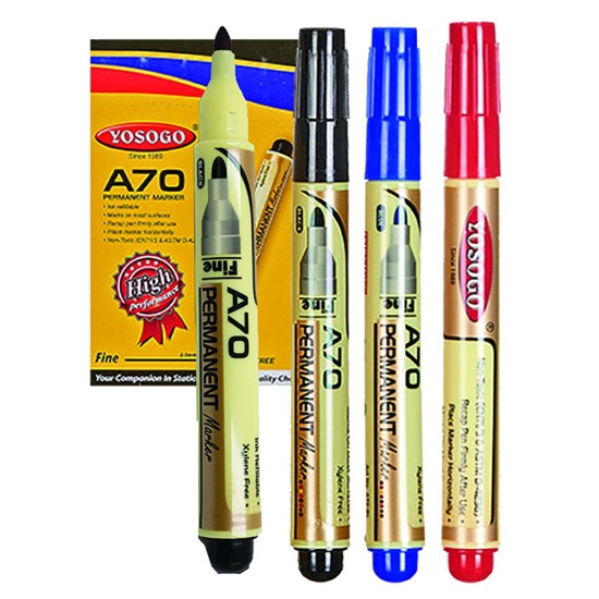 Μαρκαδόρος ανεξίτηλος yosogo 2.5mm  JustNote 80761