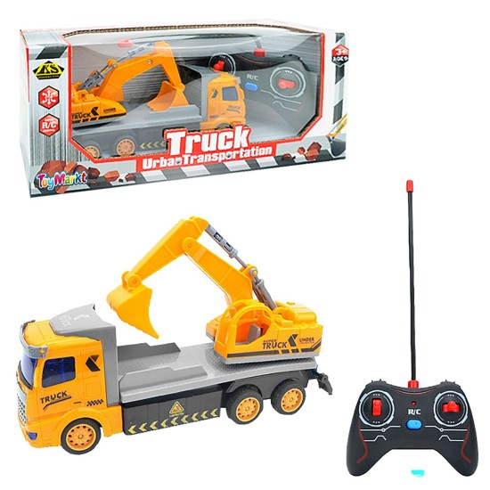 Νταλίκα με γερανό τηλεκατευθυνόμενο 30x13x11cm ToyMarkt 88841 Νταλίκα με γερανό τηλεκατευθυνόμενο 30x13x11cm ToyMarkt 88841