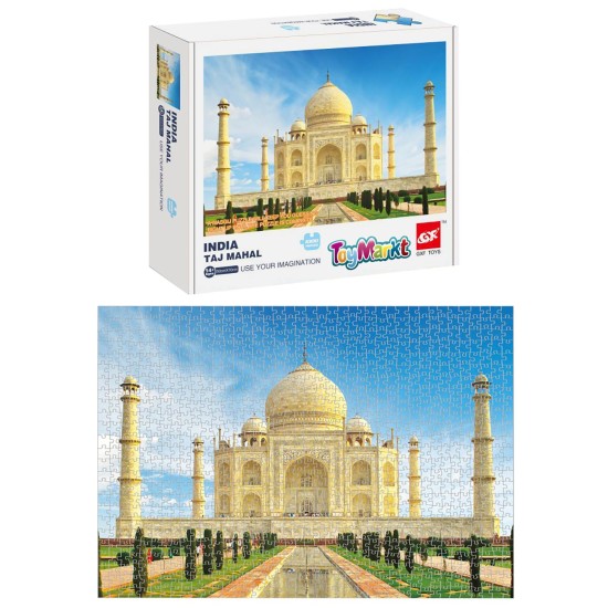 Παζλ 1000 τεμ taj mahal india 25x20x5cm ToyMarkt 891775