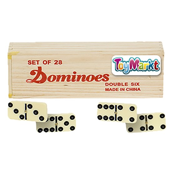 Ντόμινο 28τεμ 18,2x6,2x4cm ToyMarkt 89119 ΝΤΟΜΙΝΟ 28ΤΕΜ 18,2x6,2x4cm