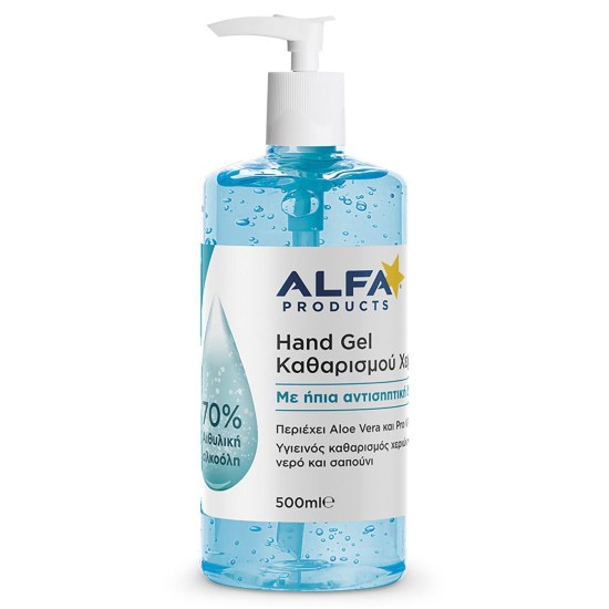 Αλκοολούχο gel 500ml Alfa Αλκοολούχο gel 500ml Alfa