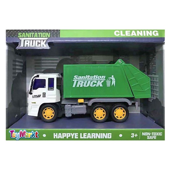 Απορριματοφόρο friction σε κουτί 24x14x9cm ToyMarkt 902234