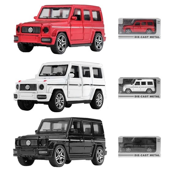 Die cast pull back 1:36 mersedes off road 15x7x7cm ToyMarkt 902320 Die cast pull back 1:36 mersedes off road 15x7x7cm ToyMarkt 902320