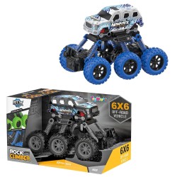 Τζιπ ψηλωμένο friction 6 ρόδες 19x12x12cm ToyMarkt 902341