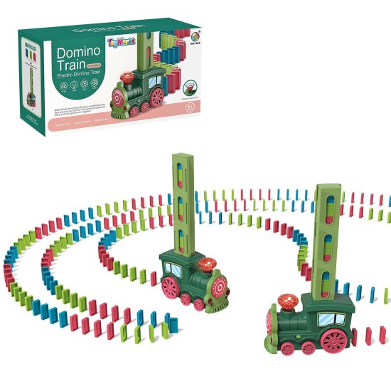 Ντόμινο τραινάκι μπαταρίας 26x14x8cm ToyMarkt 913517