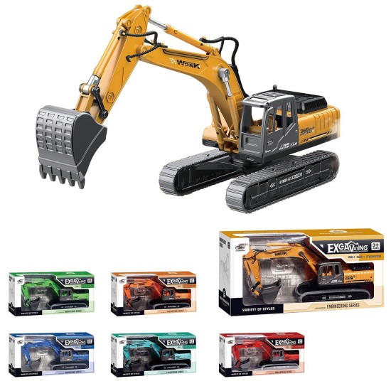 Ερπυστριοφόρο εκσκαφέας free wheels 24x12x7cm ToyMarkt 913566