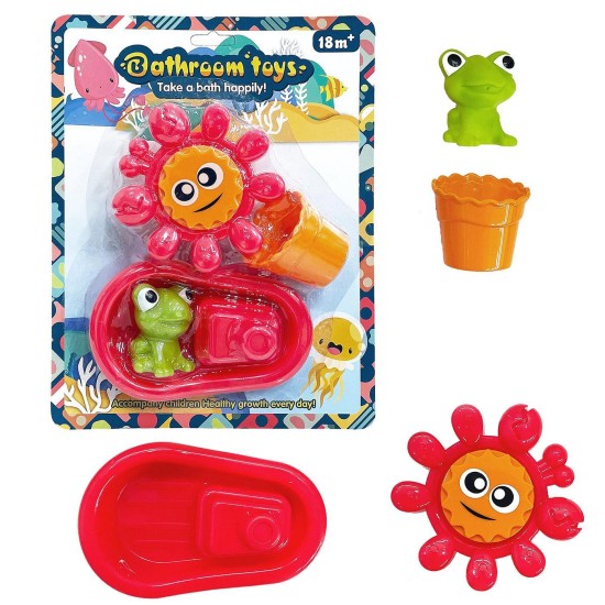 Παιχνίδι μπανιέρας σε καρτέλα 23x29x5cm ToyMarkt 941114