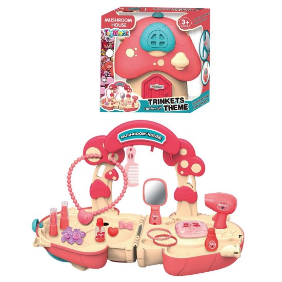 Μανιτάρι τουαλέτα ομορφιάς 29 τεμ 23x23x13cm ToyMarkt 971241