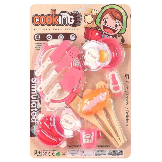 Καρτέλα cooking μαχαίρια κουτάλες 26x38cm ToyMarkt 971283