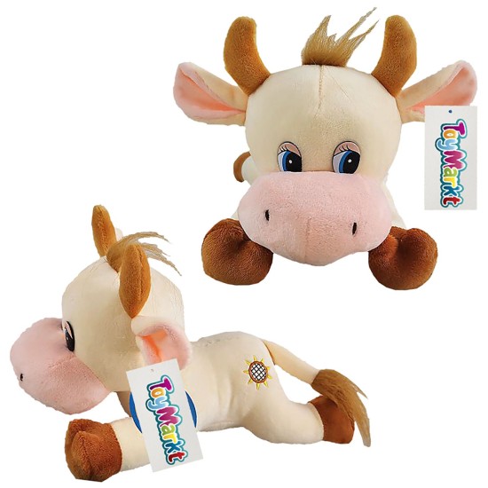 Αγελαδίτσα ξαπλωτή 20cm 20cm - ξαπλωμενη 28cm ToyMarkt 99468 ΑΓΕΛΑΔΙΤΣΑ ΞΑΠΛΩΤΗ 20cm