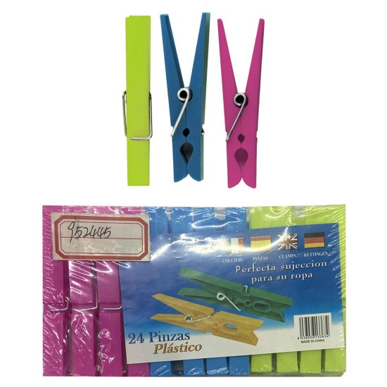 Μανταλάκια πλαστικά μεγάλα 9cm Homie 1001959