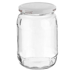 Βάζο γυάλινο 720ml 720ml  13,5x9,3cm Homie 100228