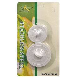 Τάπες νεροχύτη, μπανιέρας σετ=2τεμ Φ5 & 4cm Homie 101453