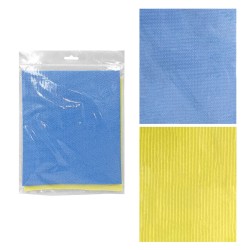 Σπογγοπετσέτα σετ=2τεμ 24x20x0,5cm Homie 101717