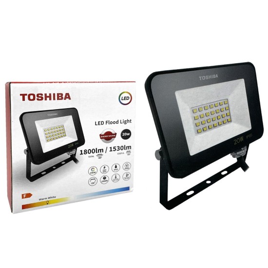 Προβολέας στεγανός led toshiba ip65 20w 3000k Toshiba 00172835 Προβολέας στεγανός led toshiba ip65 20w 3000k Toshiba 00172835