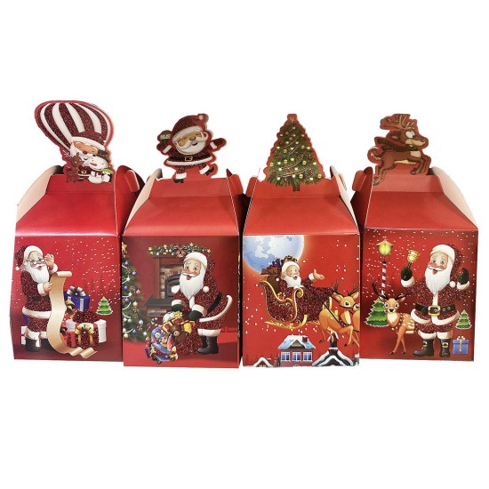 Κουτί χριστουγέννων 18x8,5x8,5cm Xmasfest 1131469