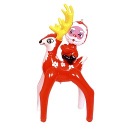 Ελάφι Άγιος φουσκωτό 66cm 26"(66cm) Xmasfest 11335