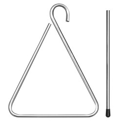 Τρίγωνο για κάλαντα 18,5x12cm Xmasfest 11340