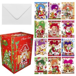 Κάρτα μουσικής merry christmas Κάρτα=29x20cm Xmasfest 11341