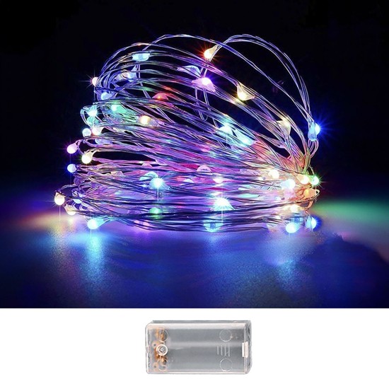 50 microled μπαταρίας copper χρωματιστά control Xmasfest 1132404 50 microLED ΜΠΑΤΑΡΙΑΣ COPPER ΧΡΩΜΑΤΙΣΤΑ CONTROL