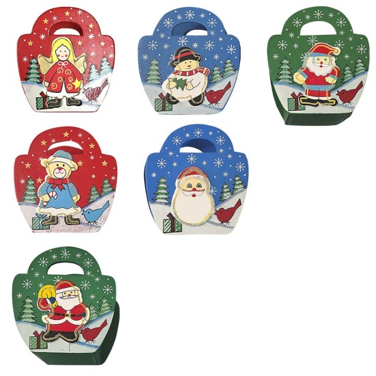 ΚΑΛΑΘΑΚΙ ΜΕ ΧΕΡΟΥΛΙ ΞΥΛΙΝΟ 11x10x5,5cm