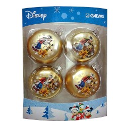 Μπάλες mickey & friends πακ=4 τεμ φ7.5cm Φ7.5cm Disney