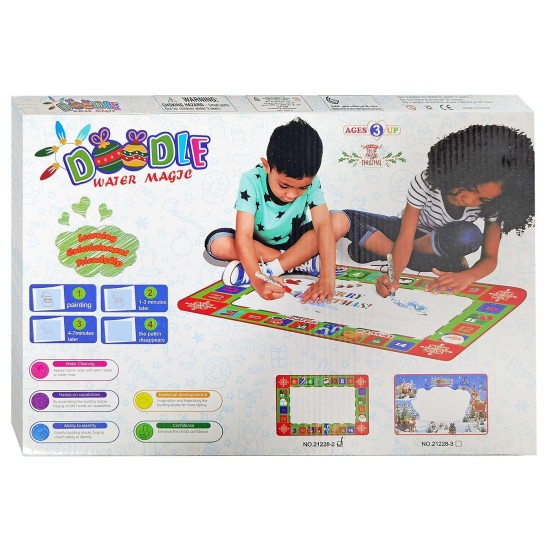 Σετ ζωγραφικής χριστουγεννιάτικο water magic 38x26cm Xmasfest 1133350