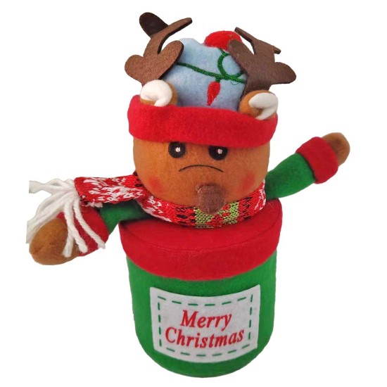 Κουτί γλυκών με xmas φιγούρα 20x12cm Xmasfest 1133827