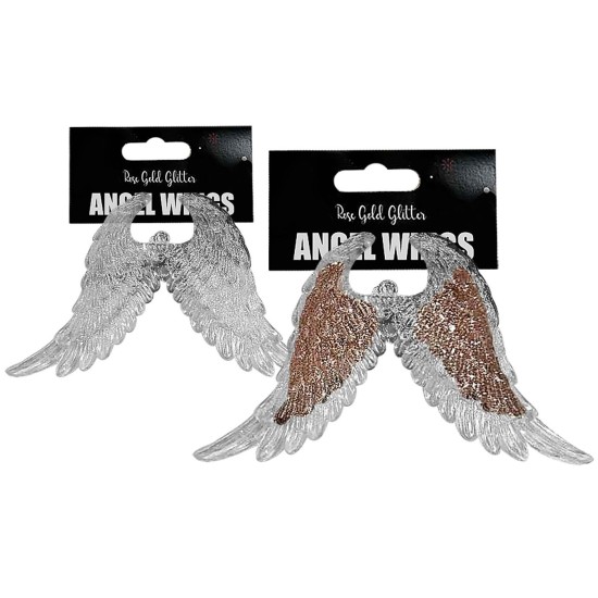 Φτερά Αγγέλου Κρεμαστά Χριστουγέννων 17x9,5cm Xmasfest 1133931