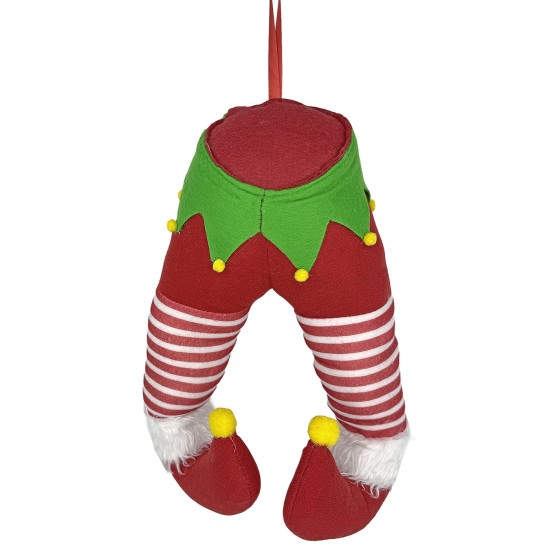 Κρεμαστό Διακοσμητικό Πόδια Ξωτικού 36x27cm Xmasfest 1133965