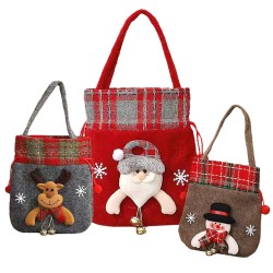 Τσαντάκι Υφασμάτινο 24x21cm Xmasfest 1133969