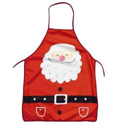 Ποδιά Μαγειρικής Άγιος Βασίλης 77x58cm Xmasfest 1134029