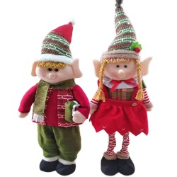 Ξωτικό Αληθοφανής Φιγούρα Πάνινη 75x22cm Xmasfest 1134051