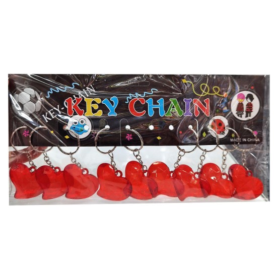 Μπρελόκ καρδιά τύπου κρυστάλλινη ~4cm Homie 116947