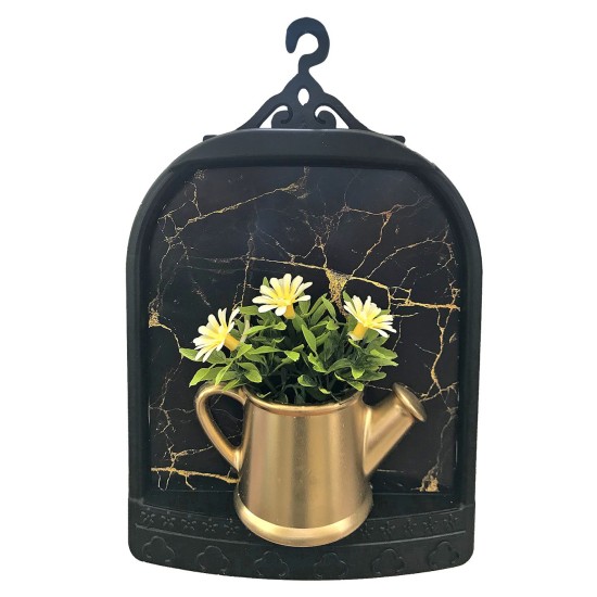 Κρεμαστό διακοσμητικό ποτιστήρι με άνθη 30x19,5cm Homie 423017