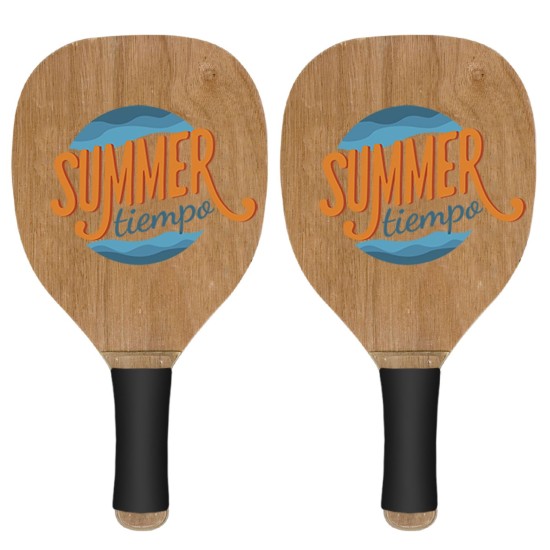 Ρακέτες Ξύλινες Παραλίας Summertiempo 40x22x1,2cm SummerTiempo 621460 ΡΑΚΕΤΕΣ ΞΥΛΙΝΕΣ SUMMERtiempo 40x22x1,2cm
