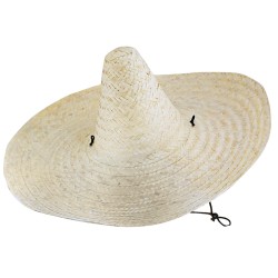 Καπέλο Ψάθινο Μεξικανού Ενηλίκων Φ53cm SummerTiempo 621841