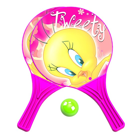 ΣΕΤ ΡΑΚΕΤΕΣ & ΜΠΑΛΑΚΙ TWEETY 35x17cm