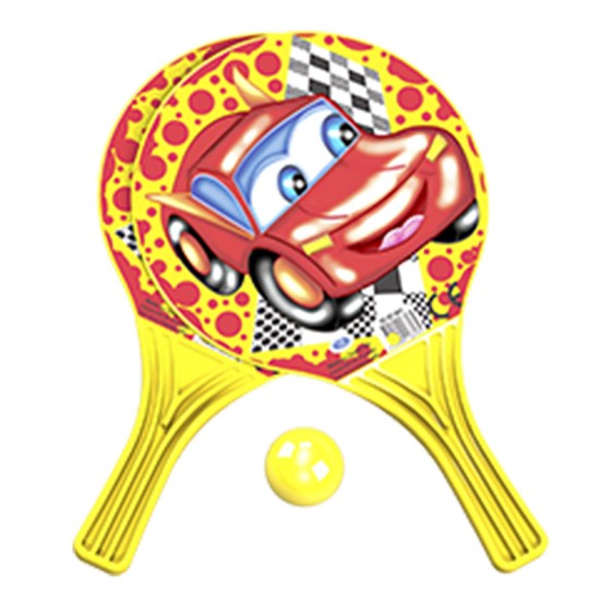 ΣΕΤ ΡΑΚΕΤΕΣ & ΜΠΑΛΑΚΙ ΑΥΤΟΚΙΝΗΤΑ 35x17cm