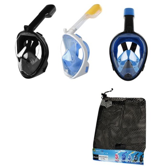 Full Face Μάσκα Θαλάσσης Ανδρική  SUMMERtiempo  622040 Μπλε