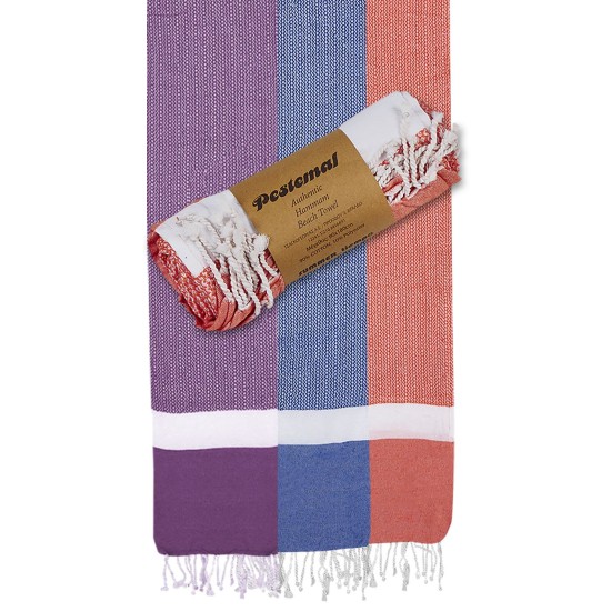 ΠΕΤΣΕΤΑ ΘΑΛΑΣΣΗΣ PESTEMAL ΚΥΜΑΤΙΣΤΗ ~280g  90x180cm