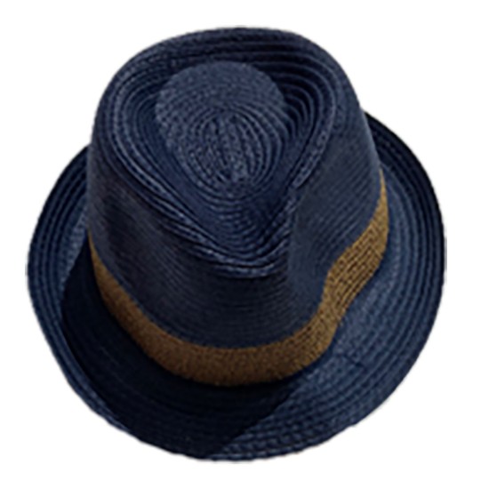 ΚΑΠΕΛΟ ΨΑΘΟΧΑΡΤΟ ΜΠΛΕ ΣΚΟΥΡΟ ΓΥΝΑΙΚΕΙΟ 28cm SUMMERtiempo 622516 Μπλε