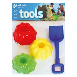 ΦΤΥΑΡΙ & ΚΑΛΟΥΠΙΑ ΓΙΑ ΤΗΝ ΑΜΜΟ ΣΕΤ=4ΤΕΜ 40x20cm SUMMERtiempo 622617