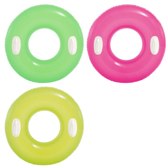 Φουσκωτή Ρόδα με Χερούλι Intex Φ76cm Intex 59258NP